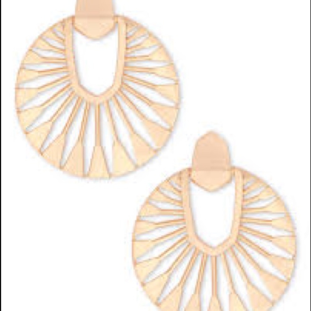 Didi Sunburst Earring - Rose Gold